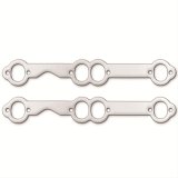 Remflex Exhaust Header Gasket Sets 2017 Gaskets, Oval Port, Graphite, Chevy, Pair thumbnail 1