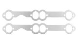 Remflex Exhaust Header Gasket Sets 2017 Gaskets, Oval Port, Graphite, Chevy, Pair thumbnail 2