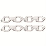Remflex Exhaust Header Gasket Sets 2029 and Manifold Gaskets, Rectangular Port, Graphite, Fits Old-style GM Performance ZZ502 Heads, Chevy, 7.4L, 8.2L, Pair thumbnail 1