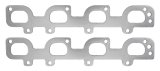 Remflex Exhaust Header Gasket Sets 6022 and Manifold Gaskets, Stock Port, Graphite, Chrysler, Dodge, Jeep, Hemi Gen III, Pair thumbnail 2