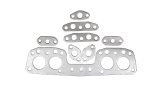 Remflex Exhaust Header Gasket Sets 7003 Gaskets, Round Port, Graphite, Toyota, Set thumbnail 2