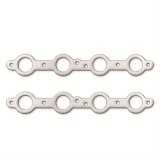Remflex Exhaust Header Gasket Sets 2049 Gaskets, and Manifold Gaskets, Round Port, Graphite, Buick, Cadillac, Chevy, GMC, Hummer, Isuzu, Pontiac, Saab, LS, Pair thumbnail 1
