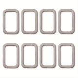 Remflex Exhaust Header Gasket Sets 3034 and Manifold Gaskets, Rectangular Port, Graphite, for Applications with Bassani Model 46049C Headers, 4-valve Only, Ford 4.6L, Set of 8 thumbnail 2