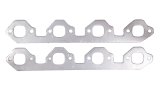Remflex Exhaust Header Gasket Sets for 1994 E-350 ECONOLINE CLUB WAGON, 1989-1995 F-250, 1988-1996 F-350 - 3018 and Manifold Gaskets, Square Port, Graphite, Ford 351M, Ford, 7.5L, Pair thumbnail 2