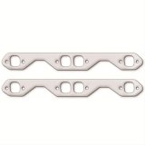 Remflex Exhaust Header Gasket Sets 2011 and Manifold Gaskets, Square Port, Graphite, Designed for L31 Vortec Style Cylinder Heads, Chevy, Small Block, Pair thumbnail 1