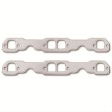 Remflex Exhaust Header Gasket Sets 2065 and Manifold Gaskets, Raised D-port, Graphite, Chevy, 5.7L, 6.6L, Pair thumbnail 1