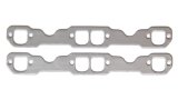 Remflex Exhaust Header Gasket Sets 2065 and Manifold Gaskets, Raised D-port, Graphite, Chevy, 5.7L, 6.6L, Pair thumbnail 2