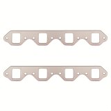 Remflex Exhaust Header Gasket Sets 3039 and Manifold Gaskets, Square Port, Graphite, Fits Heads with 3 in. Bolt Hole Spacings On Each Port, Ford, Small Block Windsor, Set thumbnail 1