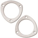 Remflex Collector Gaskets 8002 Gaskets, Graphite, 3-Hole, 3.00 in. Inside Diameter, Pair thumbnail 1