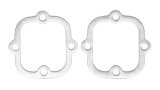 Remflex Collector Gaskets 8017 Gaskets, 4-bolt Flange, Graphite, Pair thumbnail 2