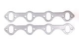 Remflex Exhaust Header Gasket Sets 3004 Gasket, Graphite, 1.844 in. x 1.125 in. Port, 0.125 in. Thick, Ford, Lincoln, Mercury, 289, 302, Set thumbnail 2