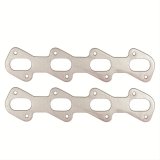 Remflex Exhaust Header Gasket Sets 3019 and Manifold Gaskets, Oval Port, Graphite, for DOHC Applications Only, Ford, Lincoln, Mercury, 4.6L, Pair thumbnail 1