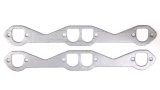 Remflex Exhaust Header Gasket Sets 2007 and Manifold Gaskets, Brodix Track 1 Port, Graphite, Chevy, Small Block, Pair thumbnail 2