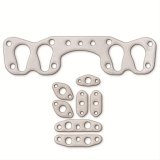 Remflex Exhaust Header Gasket Sets 7010 and Manifold Gaskets, Stock Port, Graphite, Fits Manifold Applications, Toyota, 2.4L, Set thumbnail 1