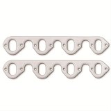 Remflex Exhaust Header Gasket Sets 3010 Gaskets, Graphite, Oval Port, Ford, 429, 460, Pair thumbnail 1