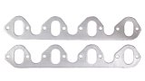 Remflex Exhaust Header Gasket Sets 3010 Gaskets, Graphite, Oval Port, Ford, 429, 460, Pair thumbnail 2