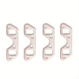 Remflex Exhaust Header Gasket Sets 13-006 Gasket, Graphite, Square Port, Buick, V8, Set thumbnail 1