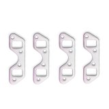 Remflex Exhaust Header Gasket Sets 13-006 Gasket, Graphite, Square Port, Buick, V8, Set thumbnail 2
