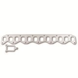 Remflex Exhaust Header Gasket Sets 6008 and Manifold Gaskets, Square Port, Graphite, Includes Riser Gasket, Chrysler, Dodge, Plymouth, L6, Each thumbnail 1