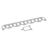 Remflex Exhaust Header Gasket Sets 6008 and Manifold Gaskets, Square Port, Graphite, Includes Riser Gasket, Chrysler, Dodge, Plymouth, L6, Each thumbnail 2