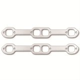 Remflex Exhaust Header Gasket Sets 2044 Gasket, Graphite, Square Port, 18 Degree Head, Chevy, Small Block, V8, Pair thumbnail 1