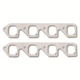 Remflex Exhaust Header Gasket Sets 3007 and Manifold Gaskets, Square Port, Graphite, Fits 4V Cylinder Heads, Ford, 302 Boss, 351C, Pair thumbnail 1