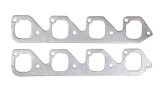 Remflex Exhaust Header Gasket Sets 3007 and Manifold Gaskets, Square Port, Graphite, Fits 4V Cylinder Heads, Ford, 302 Boss, 351C, Pair thumbnail 2