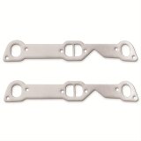Remflex Exhaust Header Gasket Sets 12-001 Gaskets, Graphite, D-port, Pontiac V8, Pair thumbnail 1