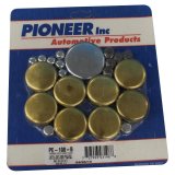 Pioneer Performance Freeze Plugs PE-100-B Plug Kit, Brass, Chevy, Small Block, Kit thumbnail 1