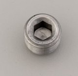 Pioneer Plugs PP-554-100 Fitting, Internal Allen Head Pipe Plug, 3/8 in. NPT, Steel, Natural, Set of 100 thumbnail 2