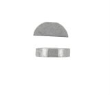 Pioneer Shaft Keys PK-9-100 Crankshaft Keys, Short Type, 0 degree Offset, Steel, Natural, 3/16 in. Tall, AMC, Buick, Cadillac, Chevy, GMC, Jeep, Oldsmobile, Pontiac, Set of 100 thumbnail 1
