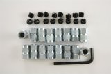 Pioneer Rocker Arm Adjusting Nuts 850010 Nuts, Non Roller, Polylock, 7/16-20 in. Stud Thread Diameter, Set of 16 thumbnail 1