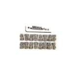 Pioneer Rocker Arm Adjusting Nuts 850008 Nuts, Non Roller, Polylock, 3/8-24 in. Stud Thread Diameter, Set of 16 thumbnail 3