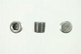 Pioneer Plugs PP-507-100 Fittings, Internal Allen Head Pipe Plug, 1/4 in. NPT, Steel, Natural, Set of 100 thumbnail 1