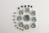 Pioneer Performance Freeze Plugs PE-100 Plug Kit, Steel, Chevy, Small Block, Kit thumbnail 1