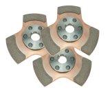 RAM Assault Weapon 90 Series Clutch Discs 9953-3 Discs, Metallic, 1 5/32 in. Diameter Shaft, 26-Spline, 6.25 in. Diameter Disc, Circle Track, Set of 3 thumbnail 2