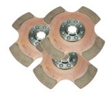 RAM 7.25 Stock Car Series Clutch Discs 8955-3 Disc, Series, 1.063 in. - 10-spline, Sintered Bronze, 7.250 in. Diameter, Circle Track, Each thumbnail 2