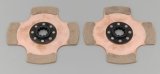 RAM 7.25 Stock Car Series Clutch Discs 8951-3 Discs, Metallic, 1 1/8 in. Diameter Shaft, 10-Spline, in. Diameter Disc, Circle Track, Set of 3 thumbnail 1