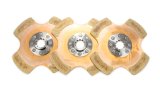 RAM 7.25 Stock Car Series Clutch Discs 8951-3 Discs, Metallic, 1 1/8 in. Diameter Shaft, 10-Spline, in. Diameter Disc, Circle Track, Set of 3 thumbnail 2
