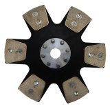 RAM 1000 Series Clutch Discs 1029 Disc, Sintered Bronze, 1 5/32 in. Diameter Shaft, 26-Spline, 10.5 in. Diameter Disc, Drag Race, Each thumbnail 1