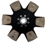 RAM 1000 Series Clutch Discs 1029 Disc, Sintered Bronze, 1 5/32 in. Diameter Shaft, 26-Spline, 10.5 in. Diameter Disc, Drag Race, Each thumbnail 2
