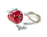 RAM Hydraulic Throwout Bearing Travel Adjustment Systems 78300 Adjuster, Aluminum, Red Anodized, Each thumbnail 3