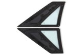 Drake Quarter Windows E7ZZ-6129710-1B Windows, Window, Replacement, Glass, Clear, Ford, Pair thumbnail 2