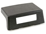 Drake Console Armrest Delete Panels for 1987-1993 MUSTANG - E7ZZ-6104574-BK Panel, Black, Plastic, Ford, Each thumbnail 1