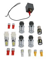 Drake Exterior LED Lights SD-8993-FOX-EXT Tailight Bulb Kit, Ford, Mustang, 1989-1993, Kit thumbnail 1
