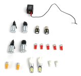 Drake Exterior LED Lights SD-8993-FOX-EXT Tailight Bulb Kit, Ford, Mustang, 1989-1993, Kit thumbnail 3