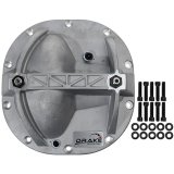 Drake Differential Girdles 5R3Z-4033-B Covers, Girdles, 10-bolt, Aluminum, Natural, Ford 8.8 in., Each thumbnail 2