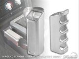 Drake Parking Brake Handle Covers 5R3Z-2760-BL Cover, Billet Aluminum, Satin Finish,Ford Mustang, Each thumbnail 1