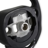 Drake Steering Wheels CH950-19 Wheel, Carbon Fiber with Leather Grips, 3 Spoke, Flat Bottom, Silver Stitching, Heated, Reuse Airbag and Factory Controls, Black, Dodge, Each thumbnail 8