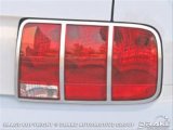 Drake Muscle Cars - Taillight Trim for 2005-2009 MUSTANG 5R3Z-13489-C 2005-09 Mustang Tail Light (Polished) thumbnail 1